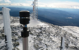 Los sensores de viento ultrasónicos FT fueron probados en el Monte Washington